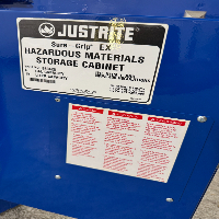 Justrite Sure-Grip EX 4 Gal. Hazardous Materials Storage Cabinet image 3